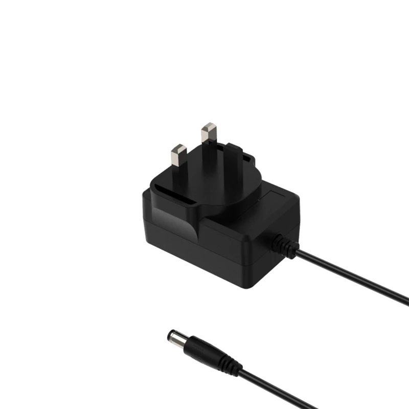 AC/DC Power Adapters 9V 1000mA 1A 9w wall 9 volt 1 amp UK Power Supply Adapter UKCA approved for CCTV security system