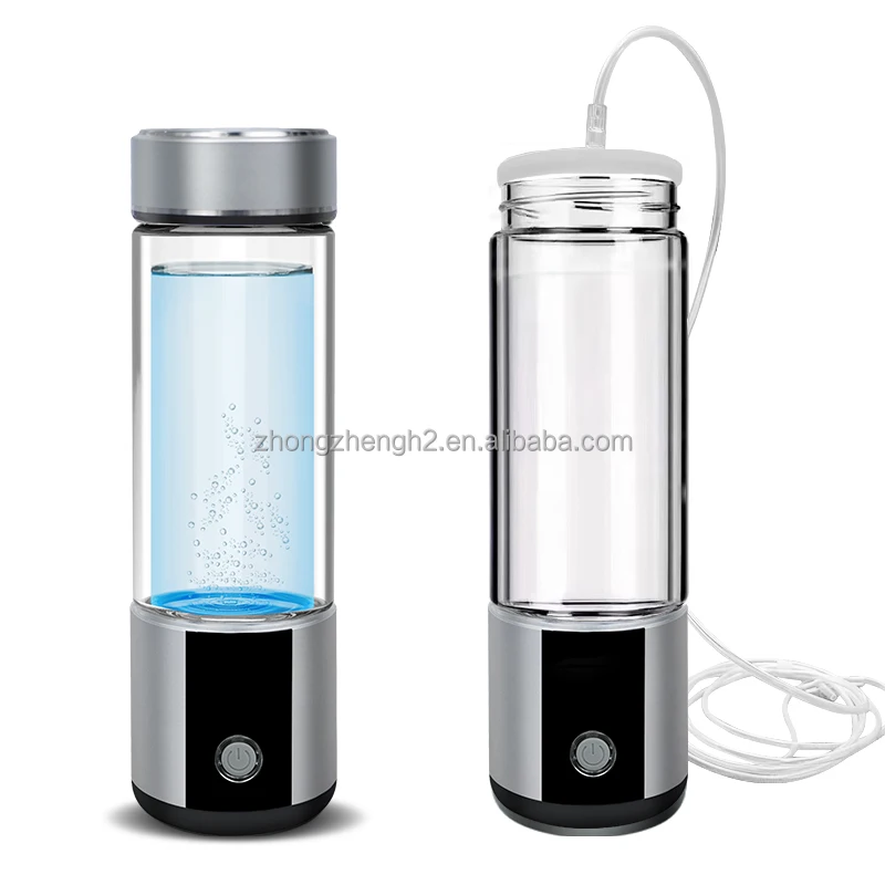 Portable Smart Rechargeable PEM SPE Hydrogen Water Bottle Generator Hydrogen Water Bottle Generator