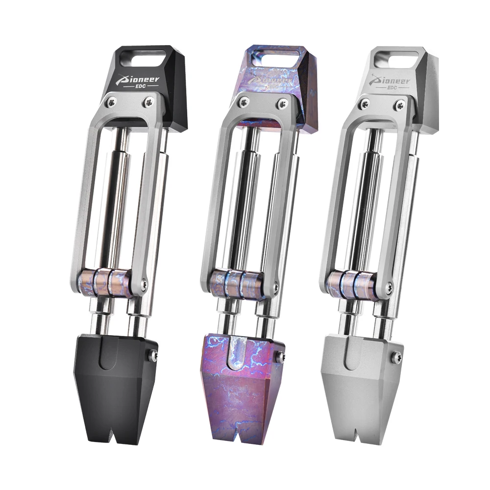 Titanium Alloy  Pry Bar Crowbar EDC Multi Tool  Multifunction Outdoor Tools