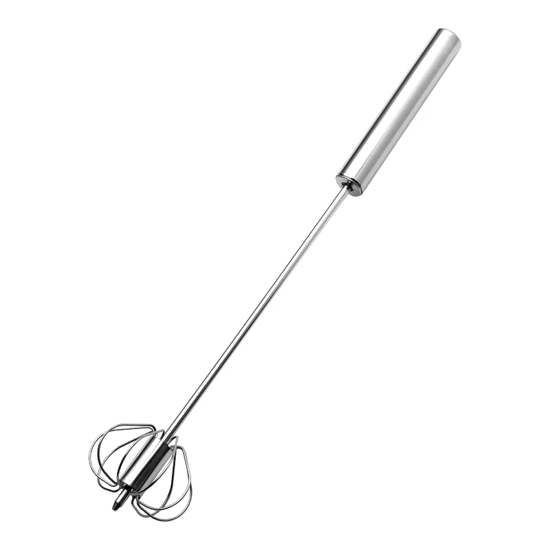 Hot Selling Semi-automatic Egg Beater Kitchen Utensils Stainless Steel Egg Mixer Egg Whisk Home and Kitchen Gadgets