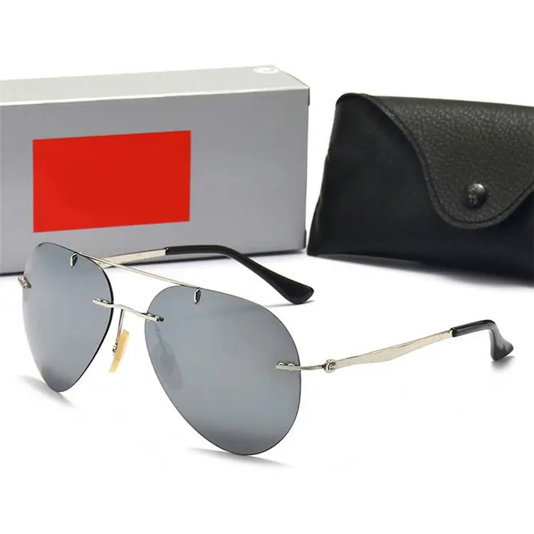 Wholesale High Quality Polarized Lens Glasses All Brand Contact Us for Catalog Pilot Eyeglasses Retro Men Shades Sunglasses