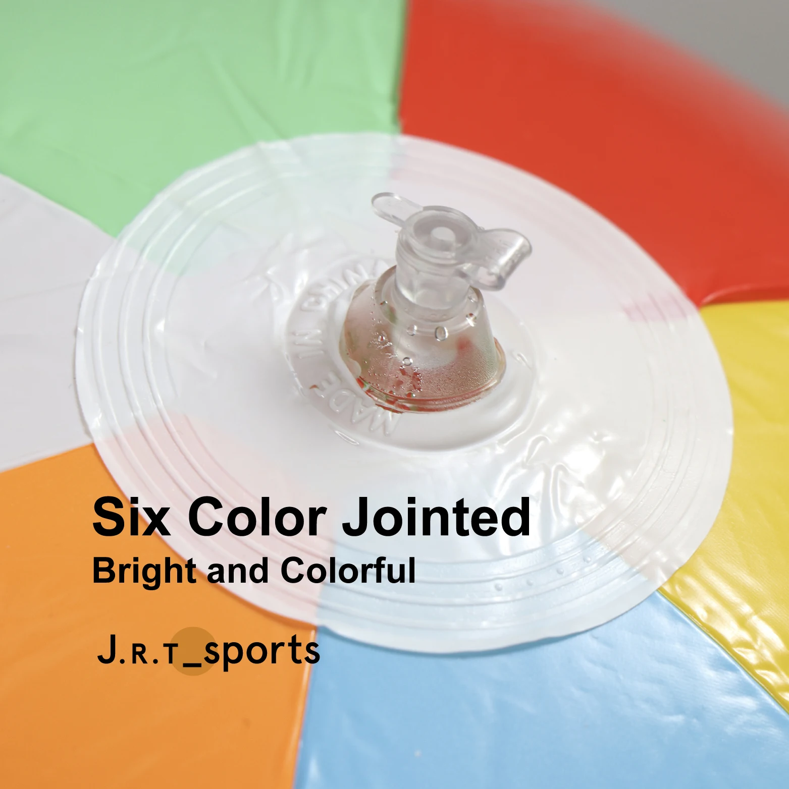 Rainbow Custom Party Games Water Beach Toy Bulk Inflatable Pool Balls for Kids