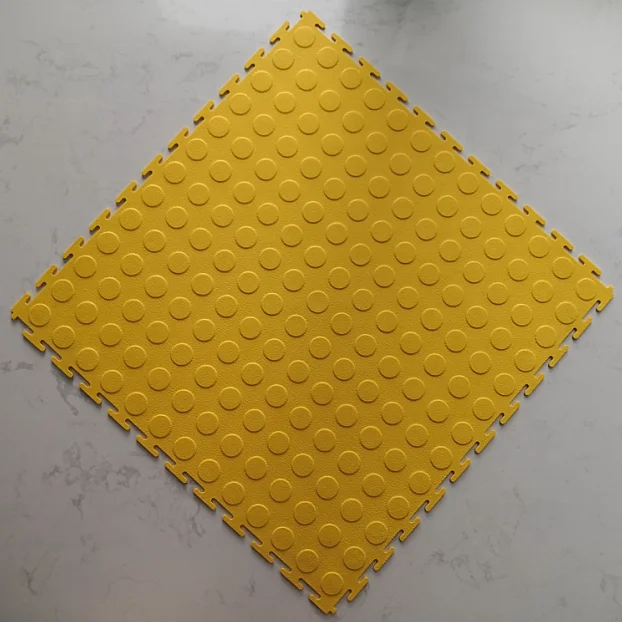 high quality interlocking virgin pvc plastic vinyl garage flooring tiles