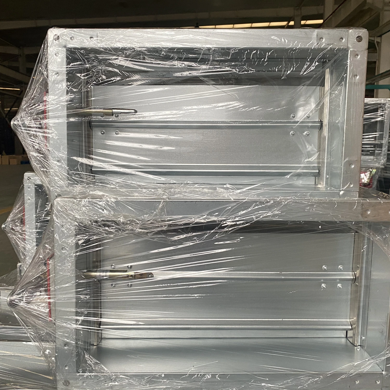 cheap price 70 or 280 Celsius Fire Damper Smoke Exhaust Valve For Ventilation System of building