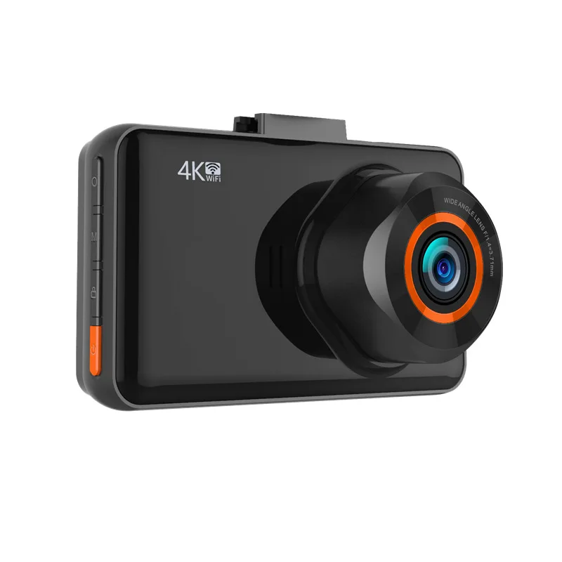 Mini 4K WiFi GPS Car DVR Dual Dash Cam Front and Rear 3840*2160 Camera IPS Screen Type WiFi Dashcam