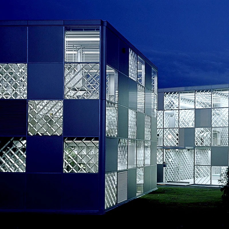 Double Glazing Frameless Facade Panels Exterior Curtain Wall Aluminum Stick Built Frame