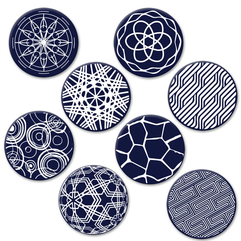 Creative 10cm Silicone Coaster Round Soft Rubber Anti-skid Heat Insulation Pad