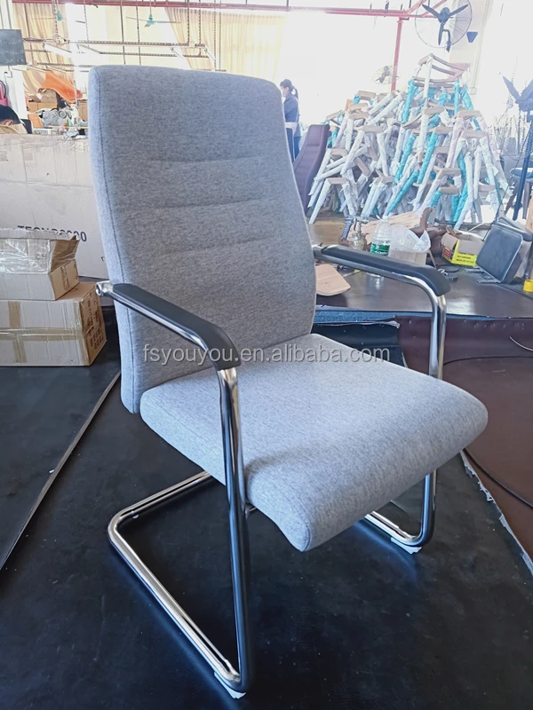 Big Project Visitor Chairs Middle Back Conference Room Office Chairs Comfortable fabric Pu leather office meeting chairs
