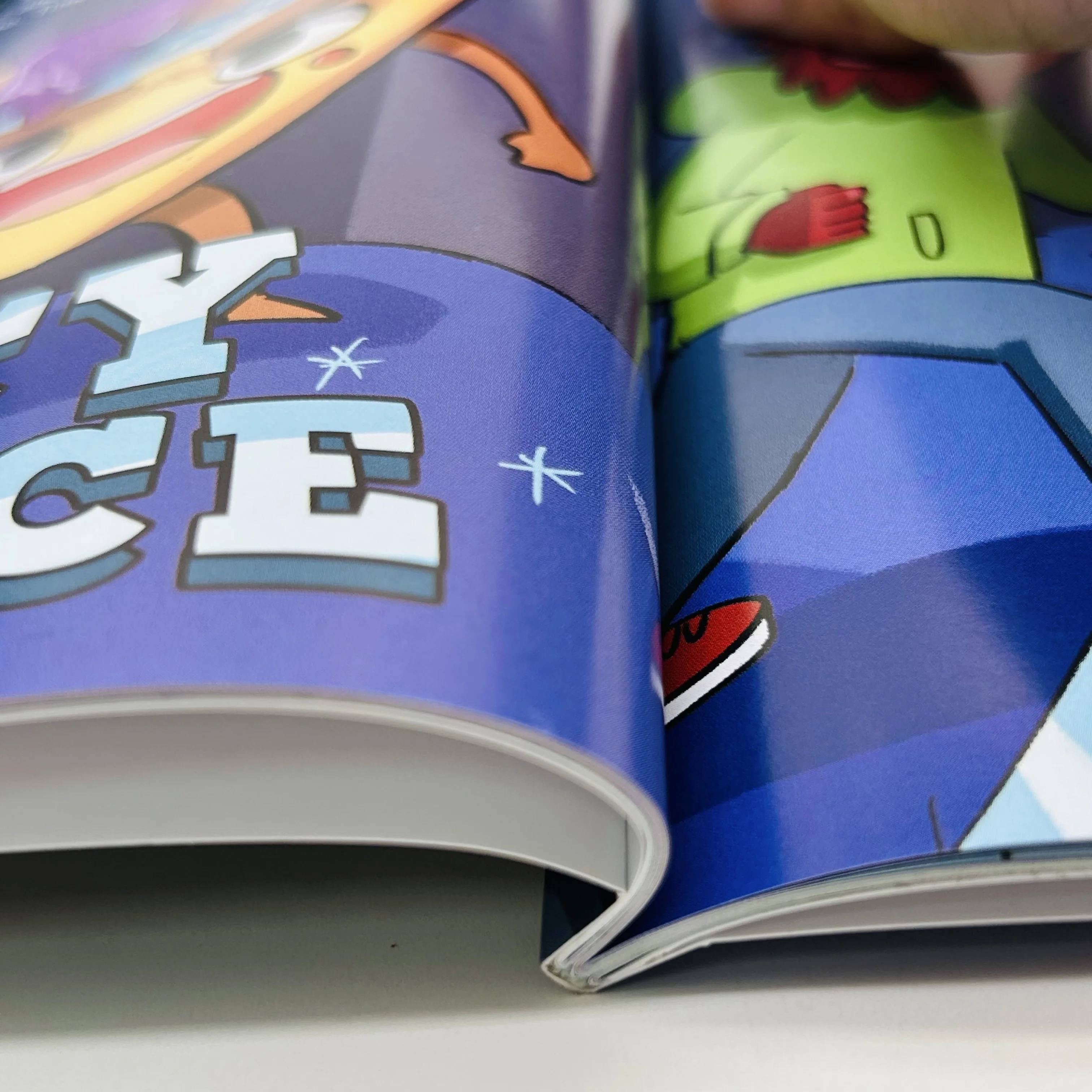 SM-YB585 factory directly custom comic book story book for kids with good quality illustration