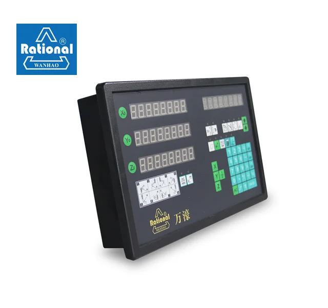 Multi-functional 2-axis DRO Rational Digital Readout for Lathe machine 1000mm length