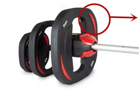 Полиуретановая штанга для тренажерного зала 20 кг, Регулируемая штанга, набор штанги для тяжелой атлетики