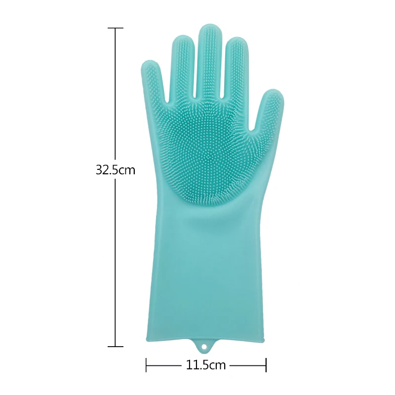 High quality ECO friendly No BPA waterproof household gloves utensil Cleaning silicone Dish Washing Gloves