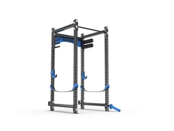 Customize multi cross fitness single power rack for weight lifting strength training