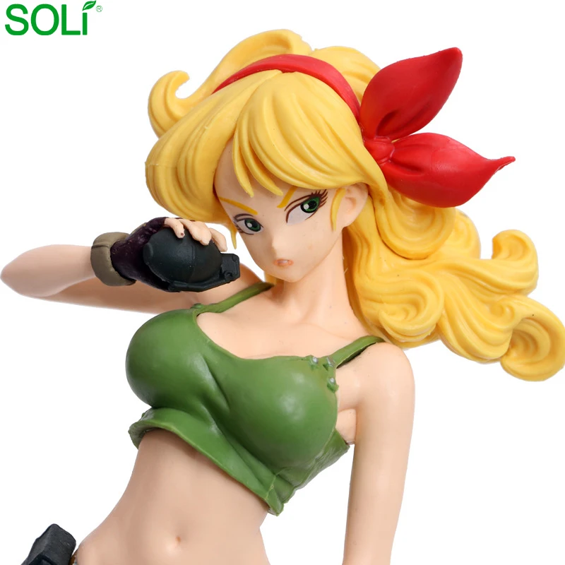 Oem custom 25cm pvc toy Sexy girl figure action figures toys ball z Lunch