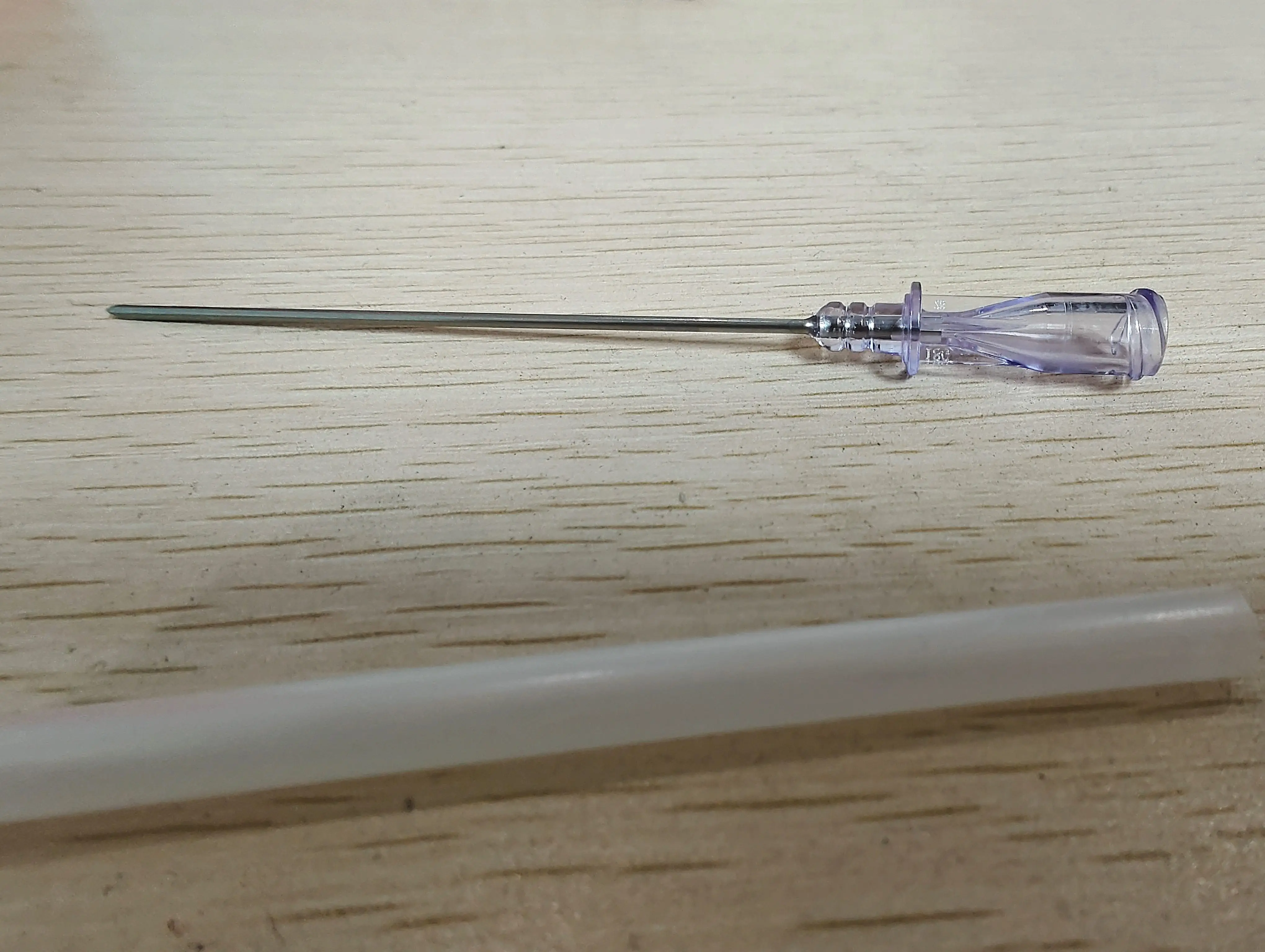 ABLE Stainless steel tube Straight  Shaped Introducer Needle Puncture Needle