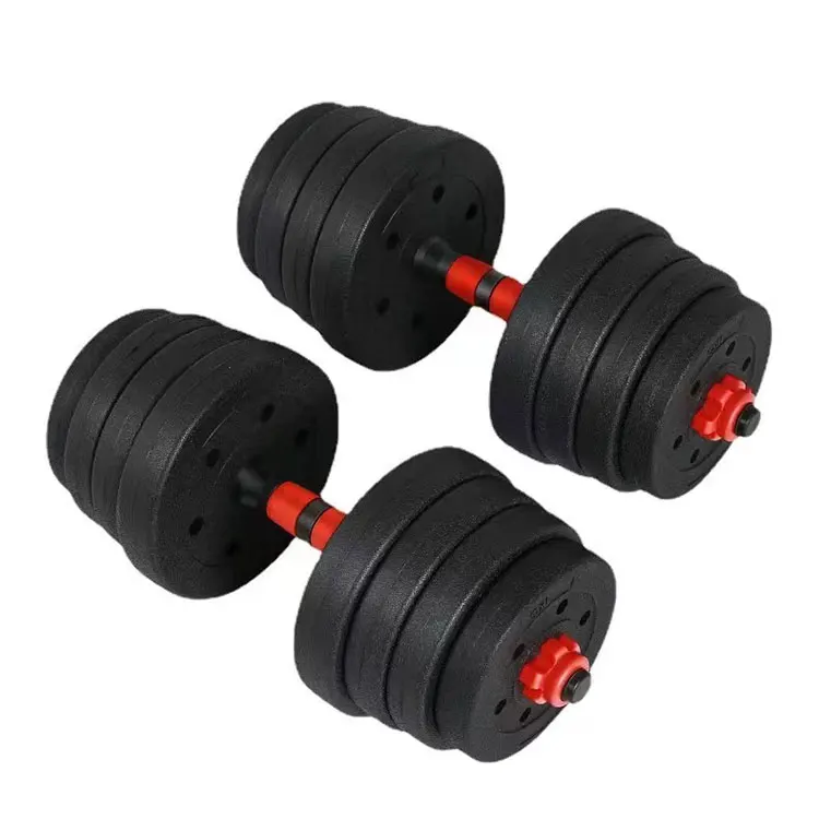 Wholesale 10kg-40kg Barbell Fitness Equipment For Men Cement Dumbbell