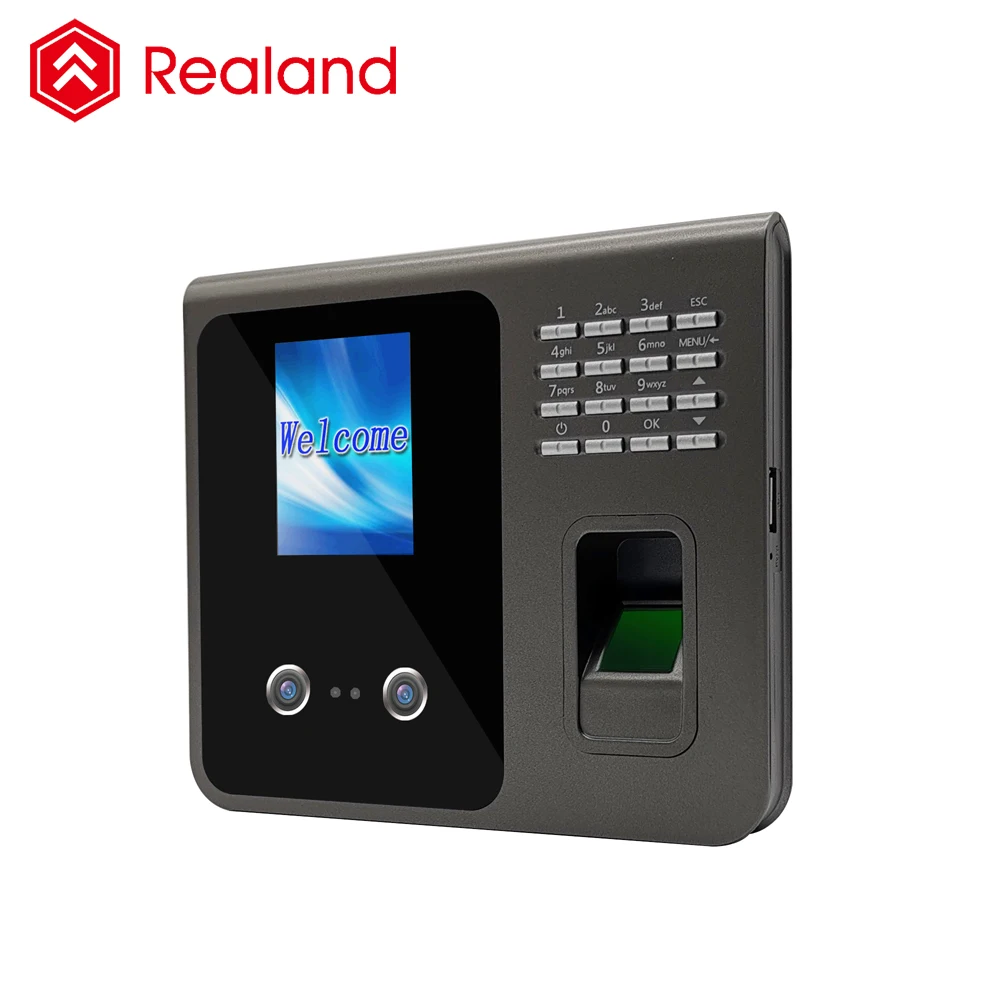Professional Employees Biometric Fingerprint Facial Time Attendance System Machine For Office