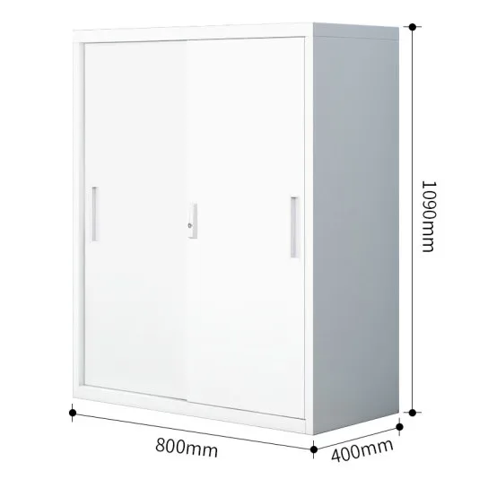 Sliding door lock for metal cabinet sliding door clothes cabinet cupboard sliding door roller