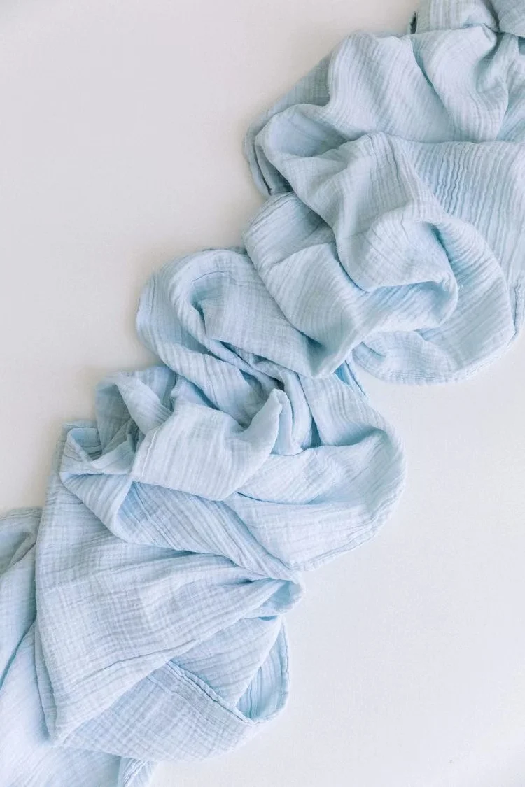 Wedding Table runner Rustic Event tablecloth Cotton Gauze Runner Cheesecloth Table Runner