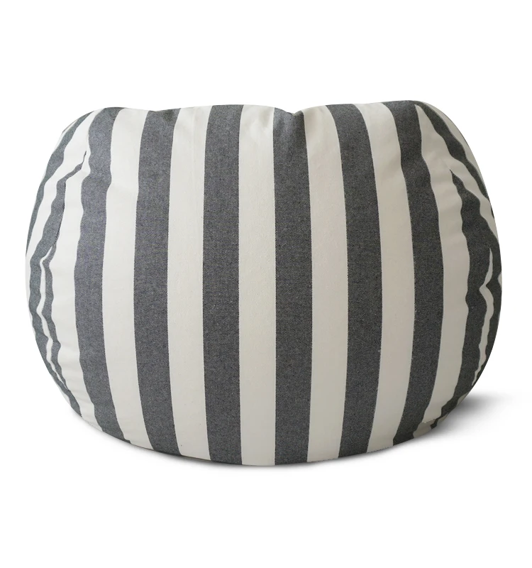 Storage Kids toys cotton canvas Bean Bag cover with handle