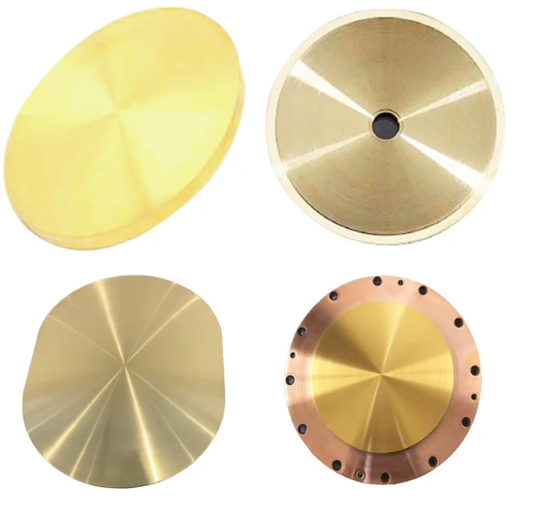 4N-5N (99.99%-99.999%) High Purity Gold Sputtering Target Au Target