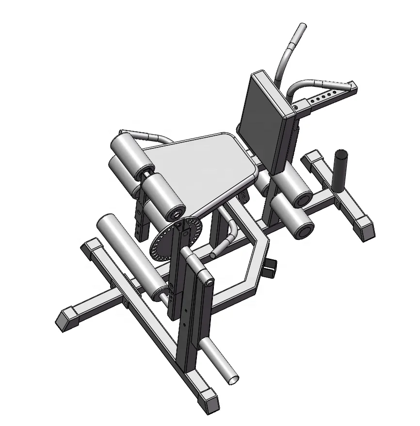 Commercial Gym Equipment Hammer Strength Reverse Hyper Plate Loaded Machines Back Leg Curl and Leg extension Bench