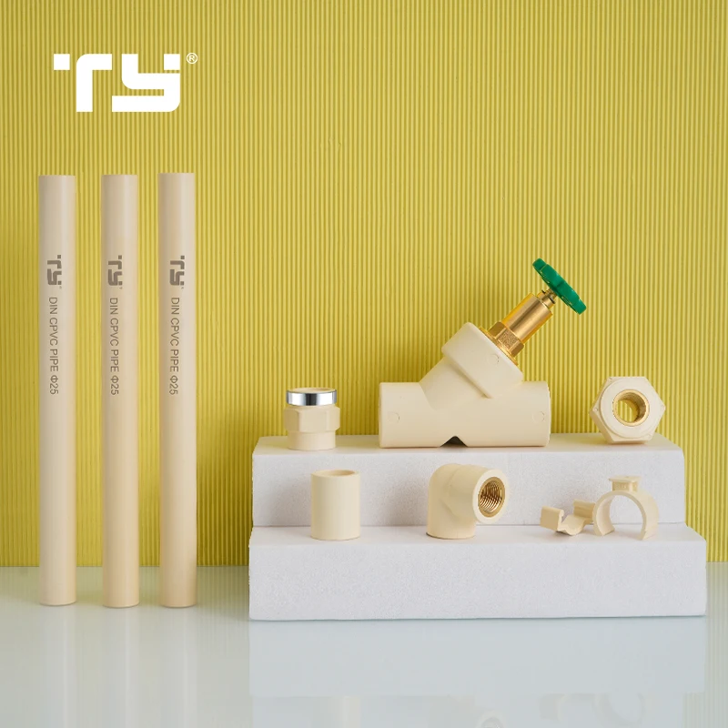 Reliable Supplier high pressure CPVC DIN PN16 cpvc/pvc plastic sanitary pipe fittings