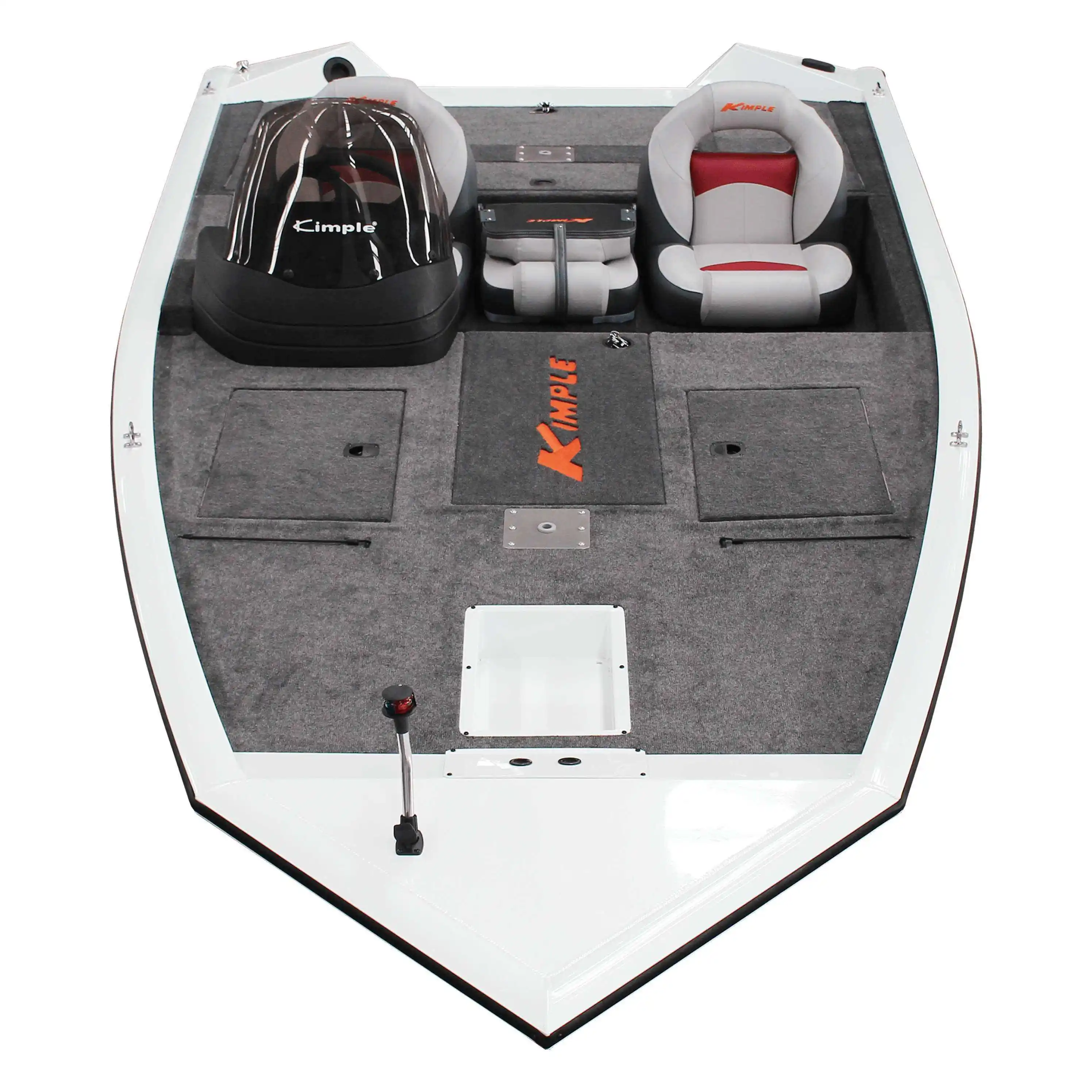 Customized High-Capacity Aluminum Yachts 3-Seater Luxury Aluminum Fishing Boats