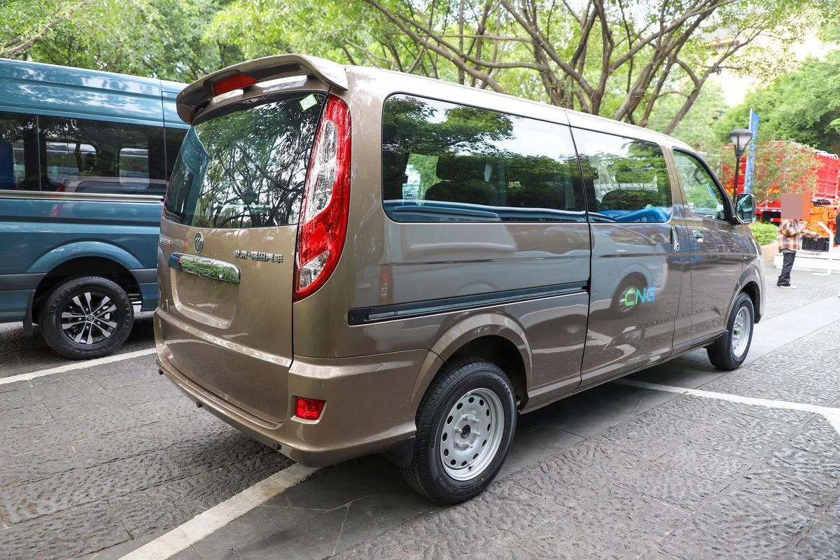 2wd passenger 5 meters 4 wheels 8 9 seater 4 doors manual gearbox left steering cng compressed natural gas minibus van
