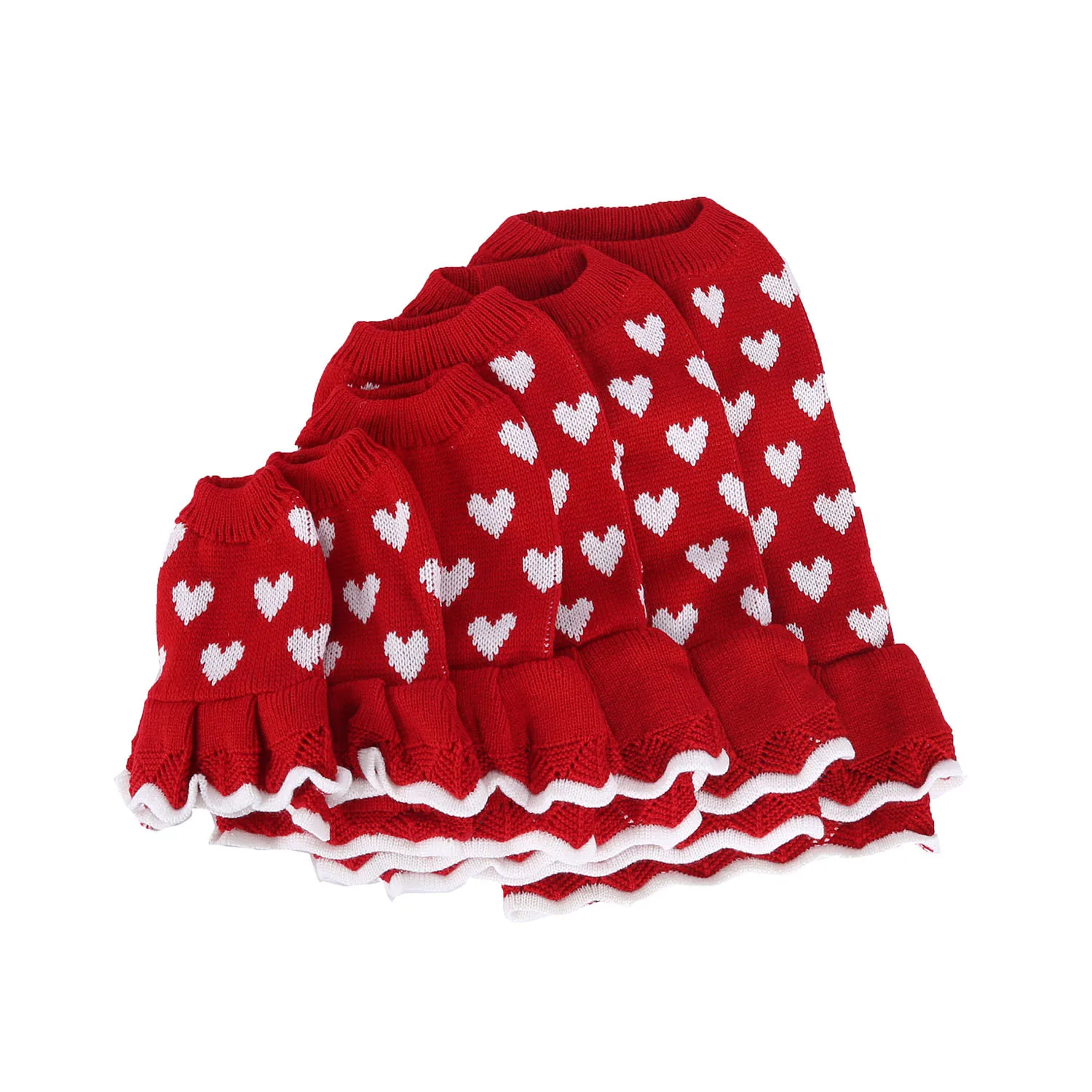 Fashionable Low price cute Pet Dog Dress sweater Luxury outdoor indoor pets sweaters Pullover clothes