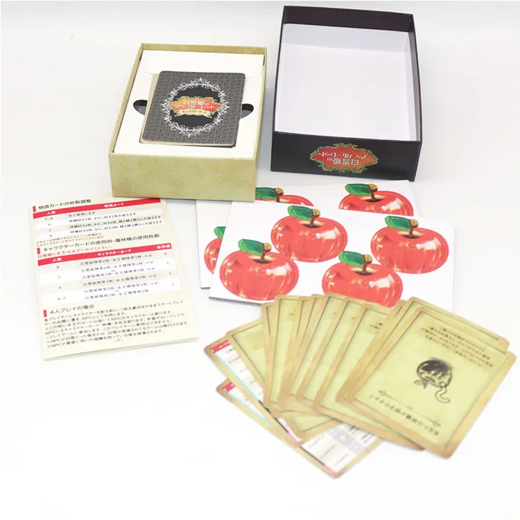 Wholesale Custom Factory Educational Paper Funny Classic Four In Line Chess Intellectual fish Token Playing Cards Wholesale