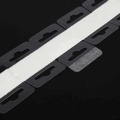 Plastic adhesive hook paper box adhesive hook merchandise display hook