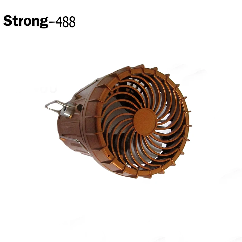 Multifunction outdoor lantern camping light folding tent lamp with fan