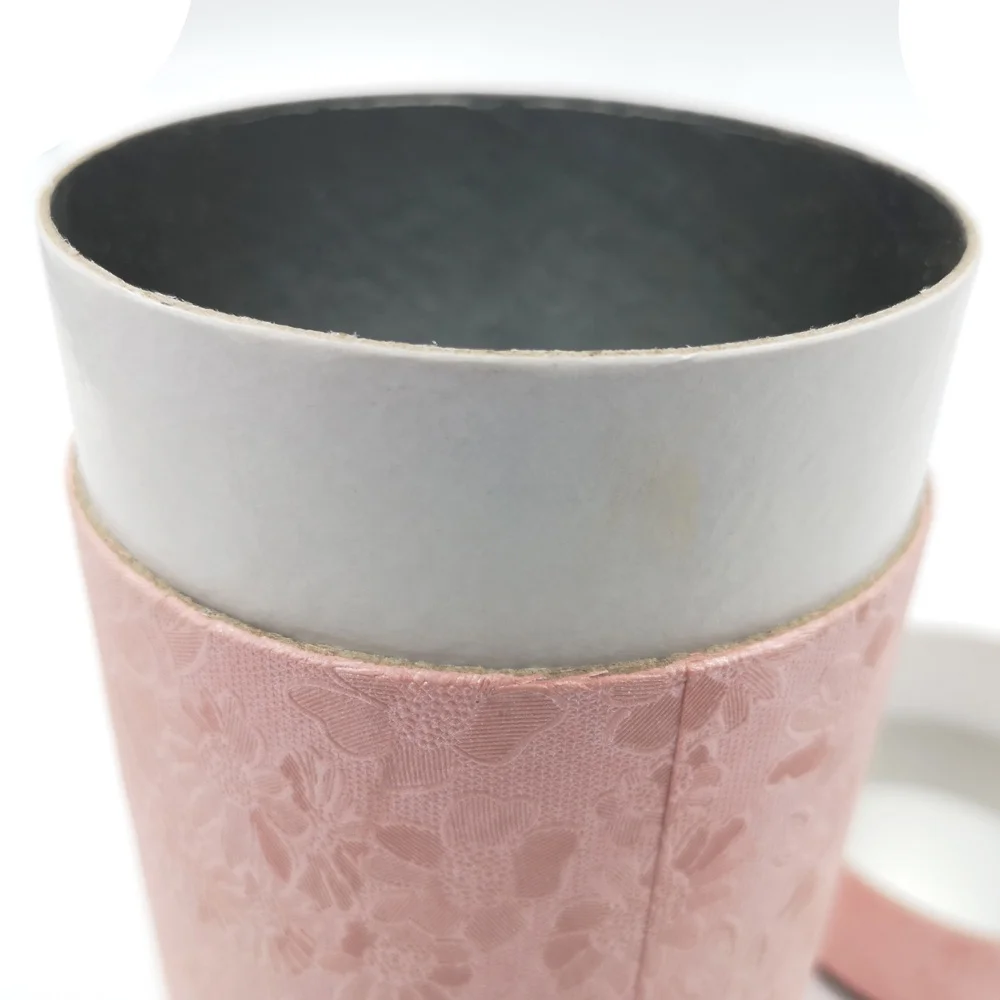 Round Gift Packaging Cardboard box,Cylindrical Shape Paper Tea Box