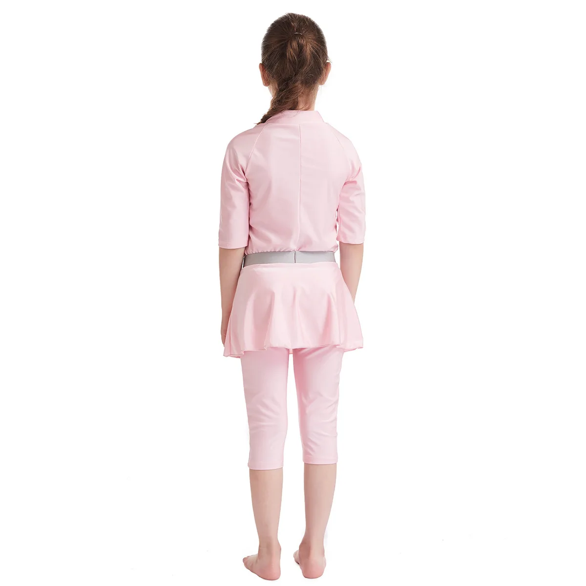 King Mcgreen Star 3pcs Girls Muslim Swim Wears Baby Swim Long Swimsuits Islamic Children Arab Islam Beach Wear Kids Swim Suits