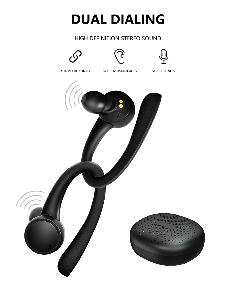 
New technology 2020 TWS true wireless earbuds in ear auriculares T7 Pro sport stereo headphone 