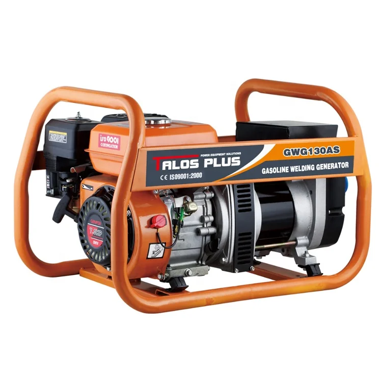 Portable 130A 3kW Gasoline DC Arc Welder Generator