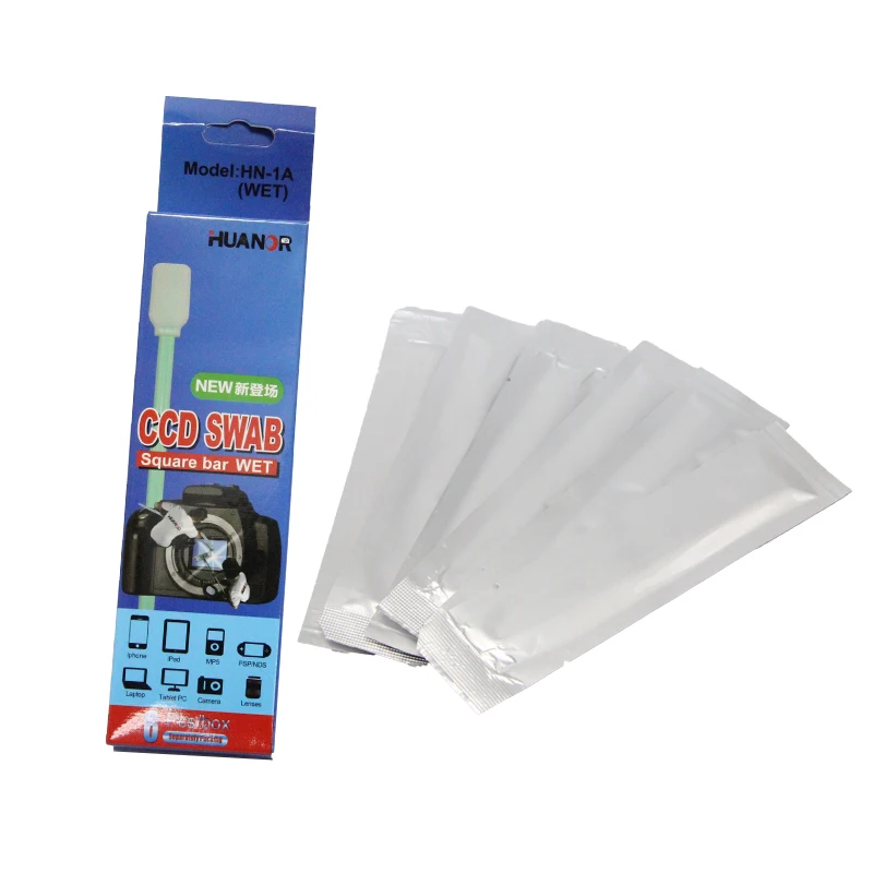 
New Wet Sensor Cleaner CMOS CCD SWAB for D-SLR,Filters, Optics lens,LCD FOR Camera Cleaning PAD CCD/CMOS SWAB 