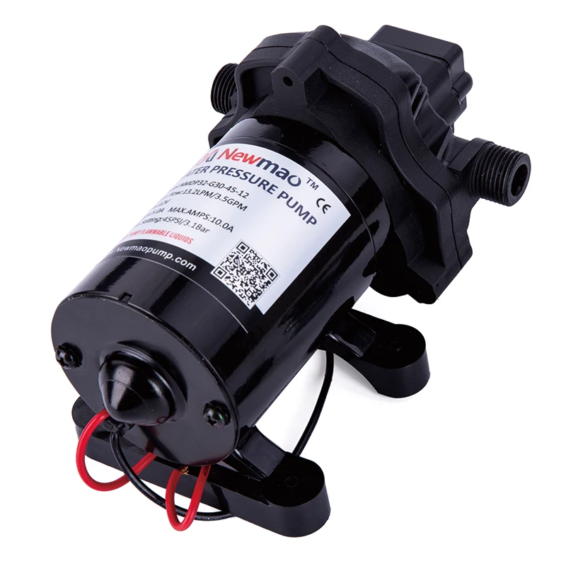 33 series 11.6LPM/3GPM 12V electric 3 diaphragm pressure switch water pump with Boat and RV