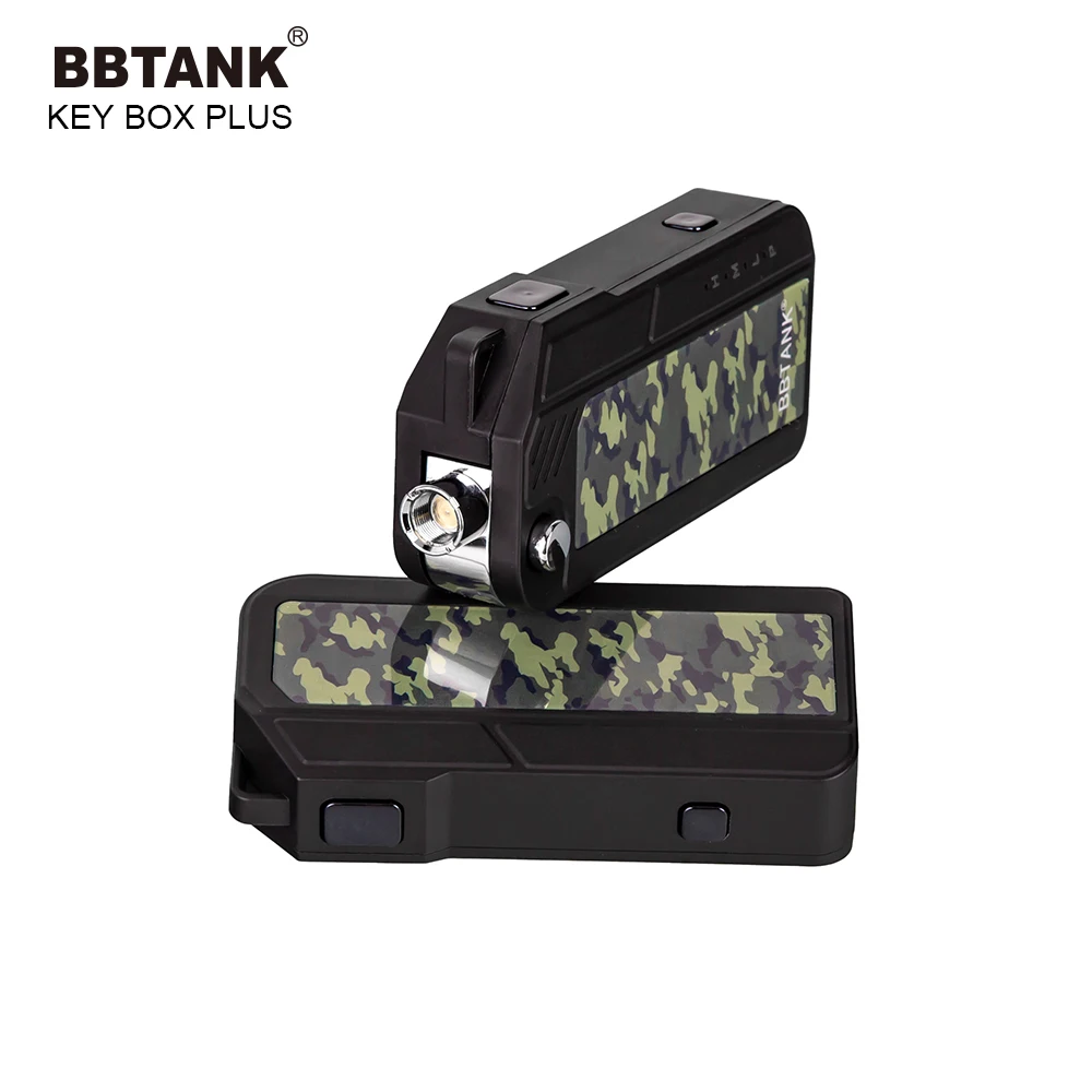 
BBtank box plus 510 thread carts battery 650mah adjustable voltages key flip battery 