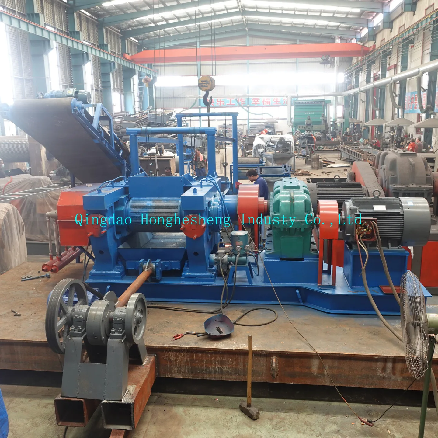 Tyre Recycling Plant In South Africa/Automatic Scrap Tire Recycling Rubber Powder Processing Line Price