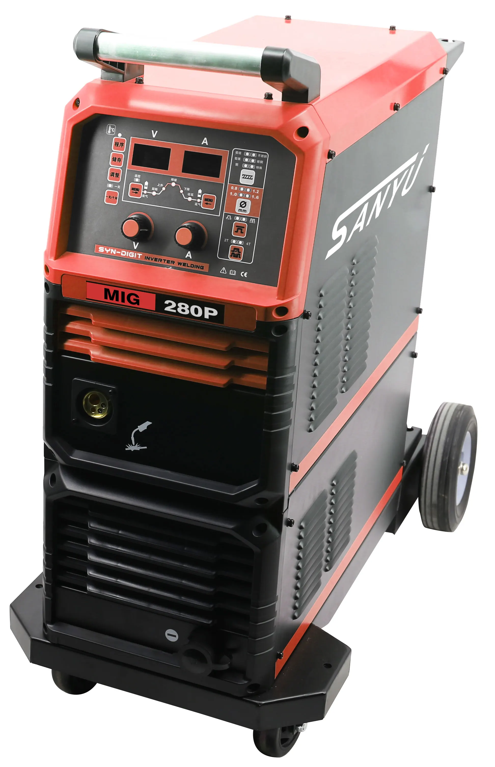 Air Cooler IGBT 500A MIG Welder Double Pulse MIG Welding Machine Multiple Function Arc Welders for Aluminum Stainless Steel Mild