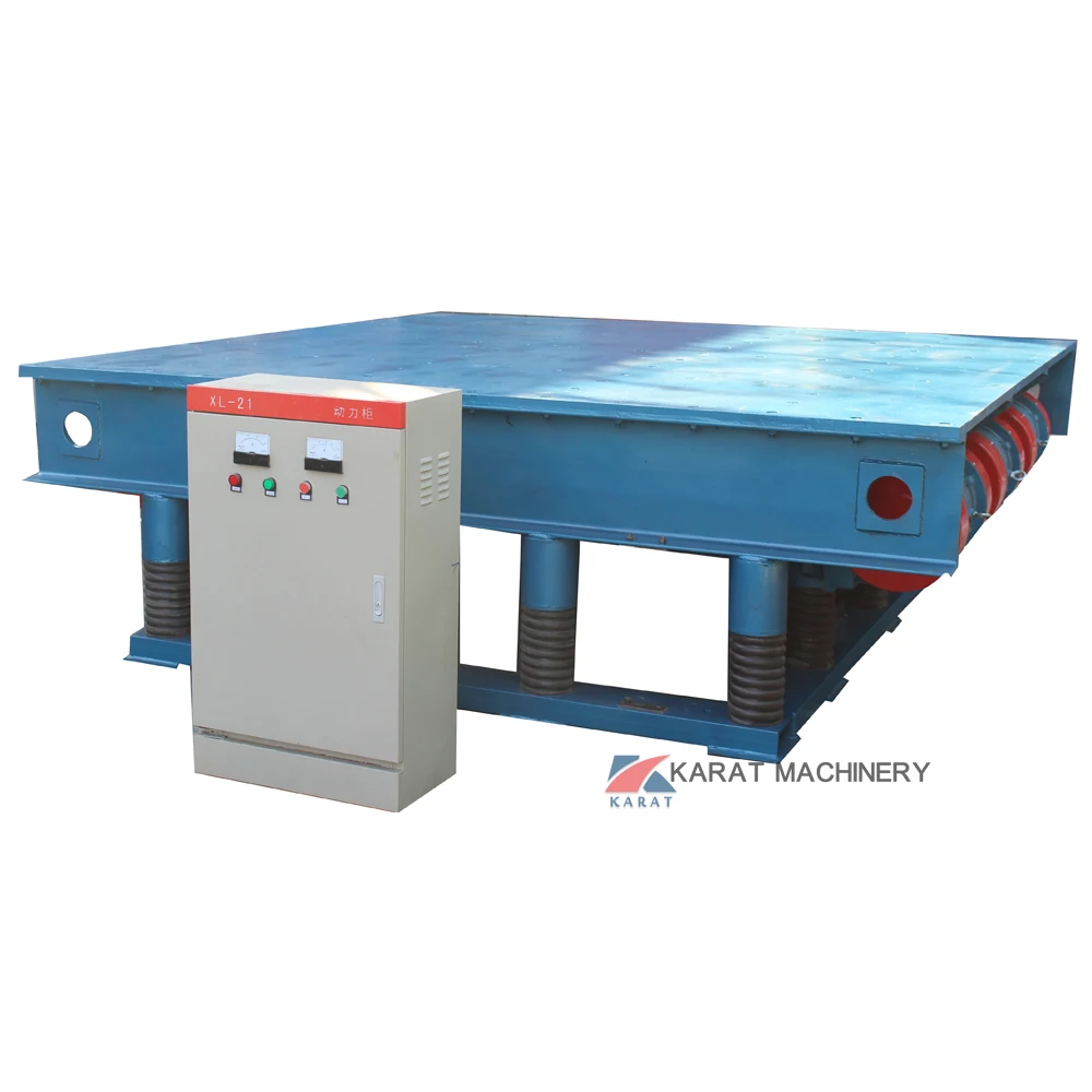 High quality electric vibrating table for concrete paver