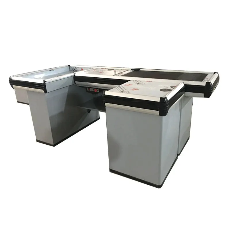 Electric supermarket retail cash register table checkout counter cashier desk