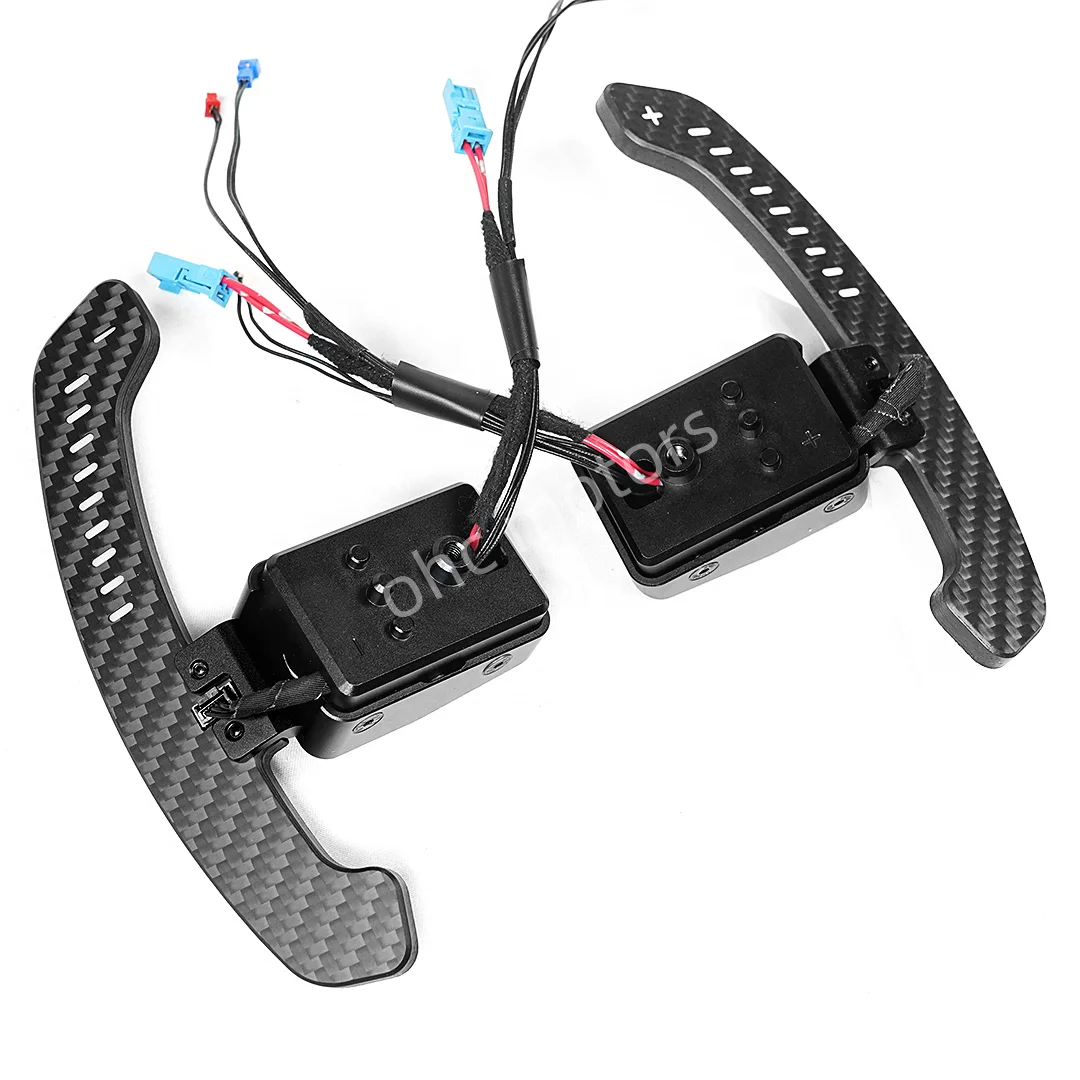 carbon led paddle shifter for BMW F52 F40 F22 F46 G42 F36 G20 G80 G87 G30 G38 G12 F82 F80 F90 i8 F16 magnetic paddle shift