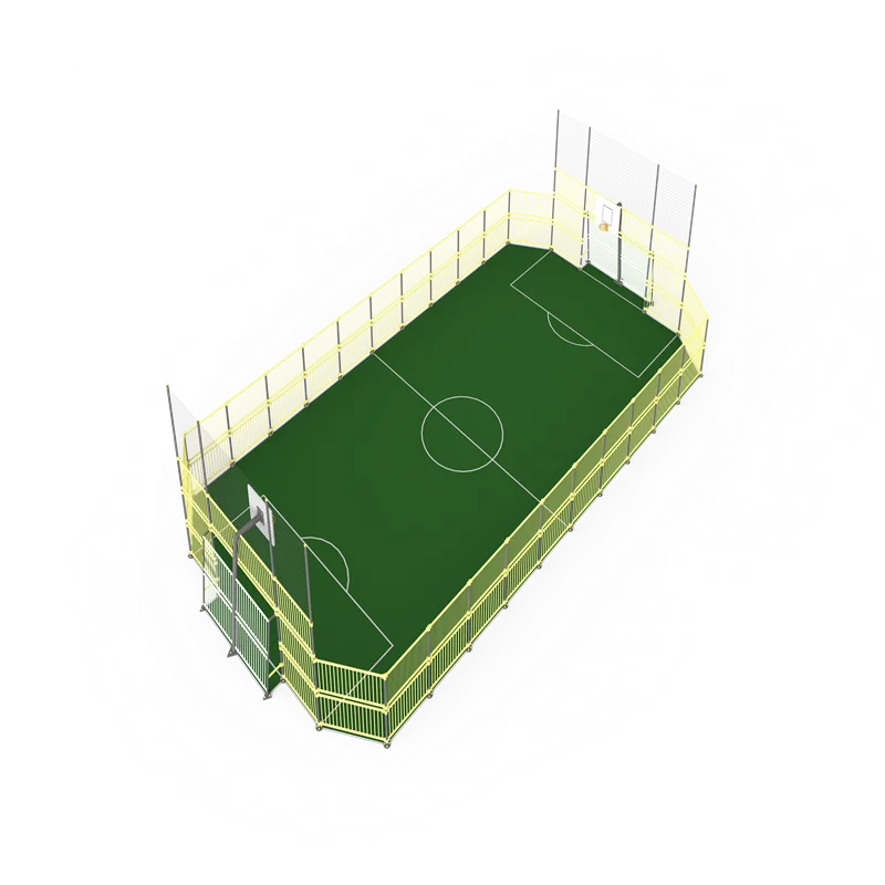 Durable 20x40 meters All-in-One Sport Grounds Multi-Sport Court Football Play Cage for outdoor