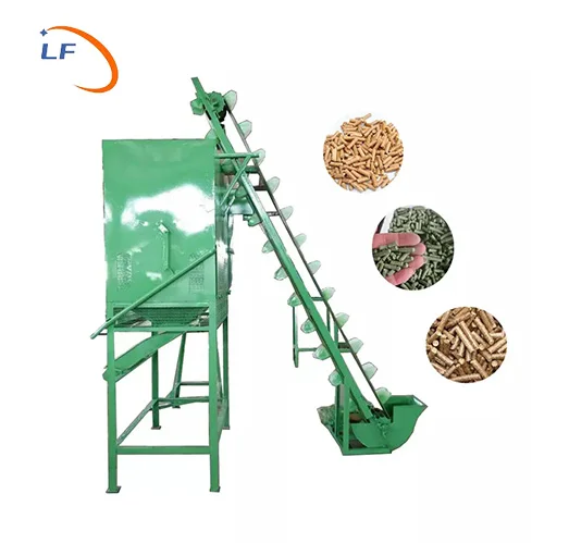 Pellet Cooler for 500kg 1hour Chicken Feed Pellet Machine Complete Line Vibrating Cooling Machine Pellet Drying Machine