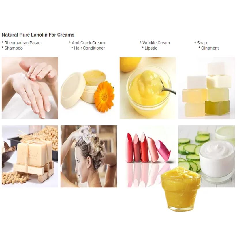 Global Sale Natural Cosmetics Grade Lanolin Oil Raw Materials For Skin Care