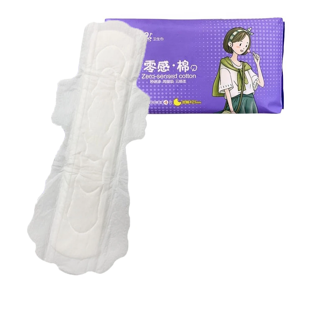 Women menstrual New arriving products 425mm feminine napkin extreme protection bio ladies Sanitary pads