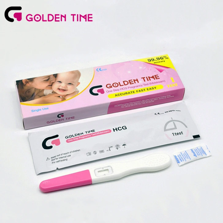 Rapid Test Manufacturing Home Early Self Urine One Step Pregnancy Test Kit